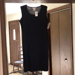 Navy Misook dress size large